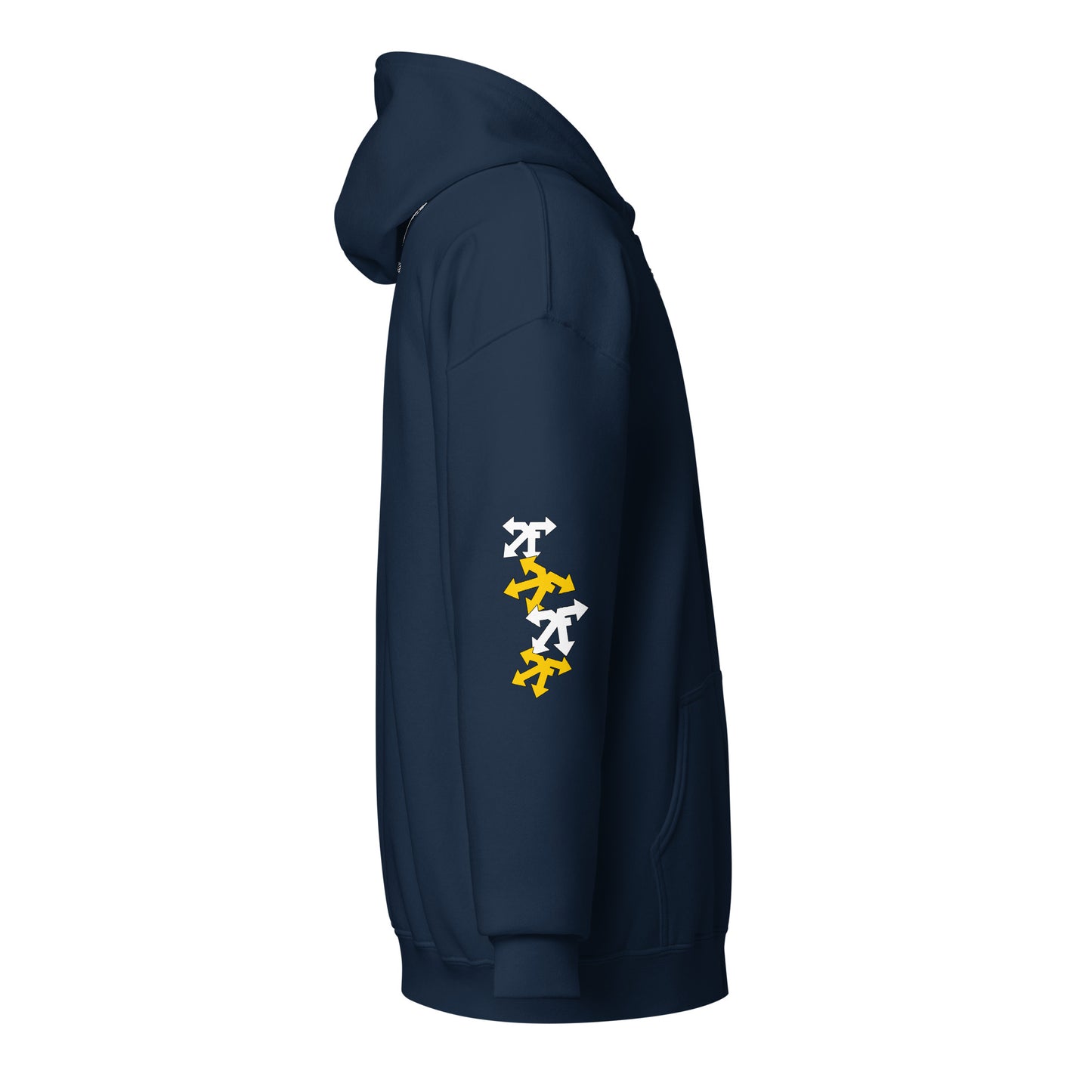 Unisex heavy blend zip hoodie gold