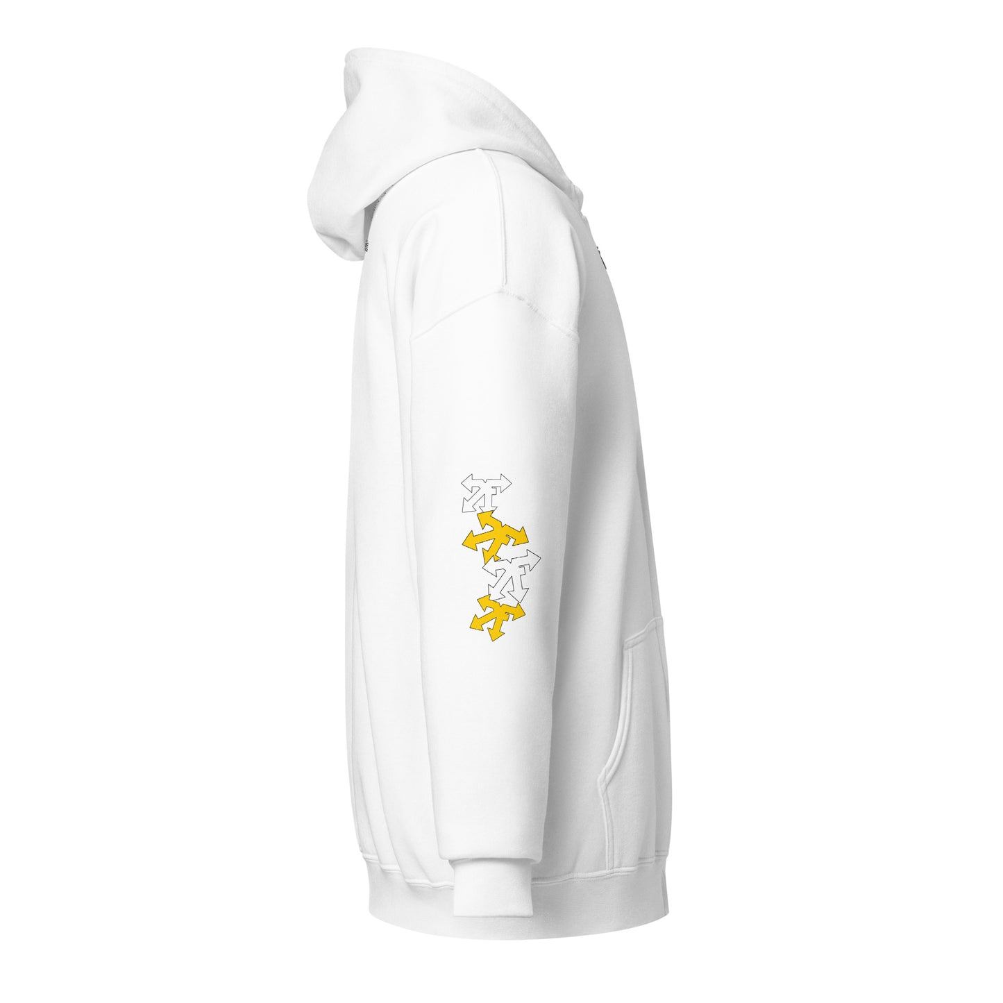 Unisex heavy blend zip hoodie gold