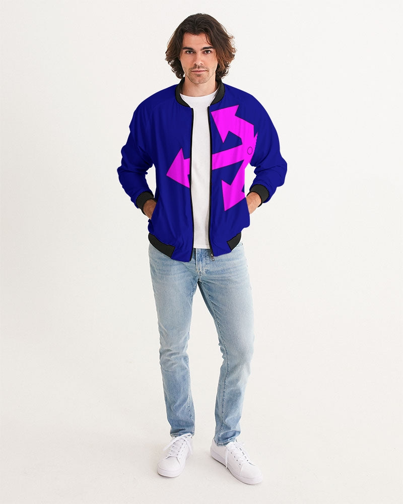 blue opn Men's Bomber Jacket