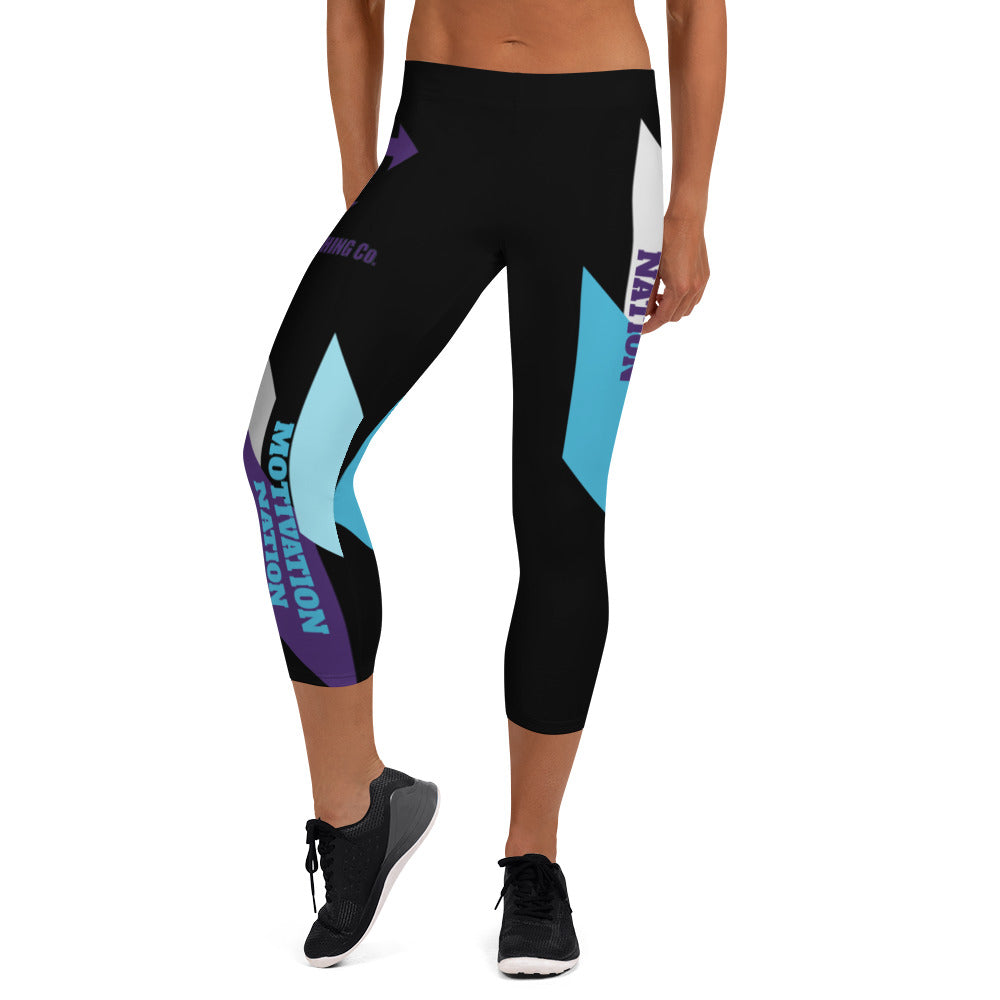MOTIVATION NATION Capri Leggings