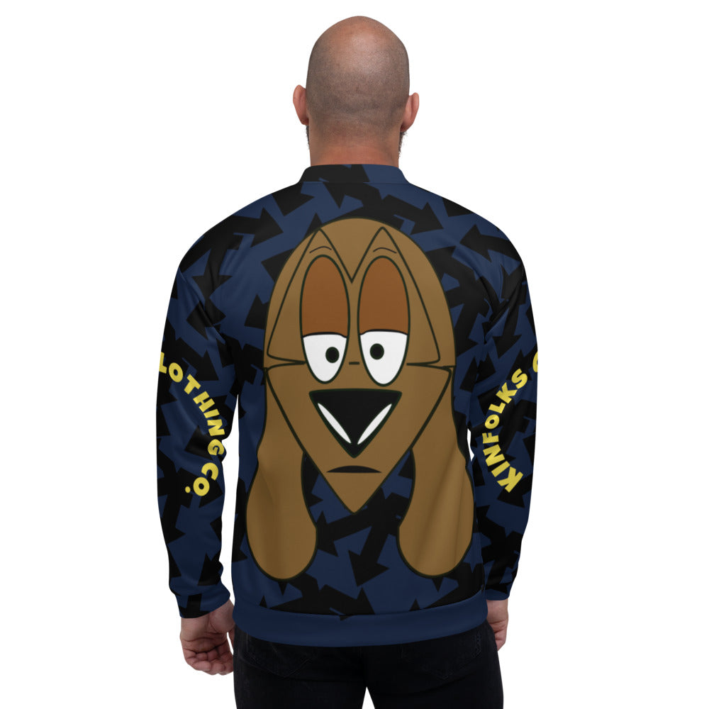 BIG DOGG deep blue Bomber Jacket