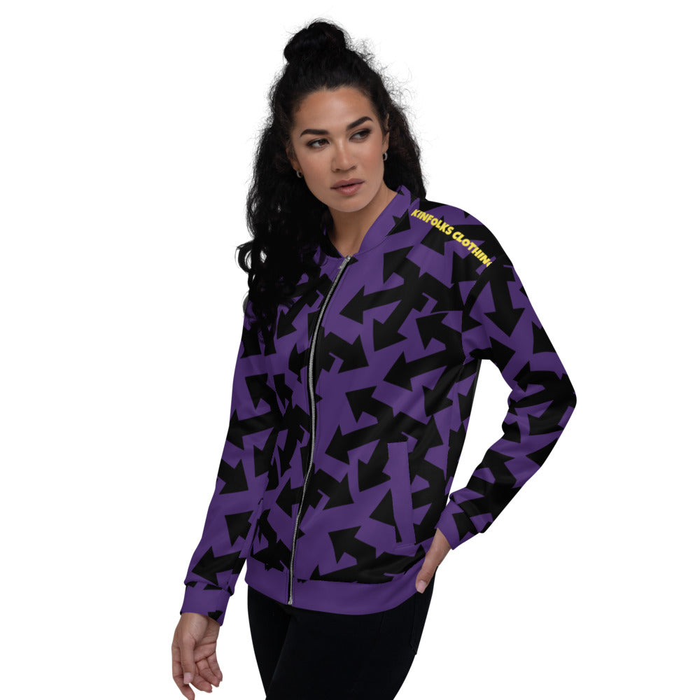 KINFOLKS BAD GIRL Bomber Jacket