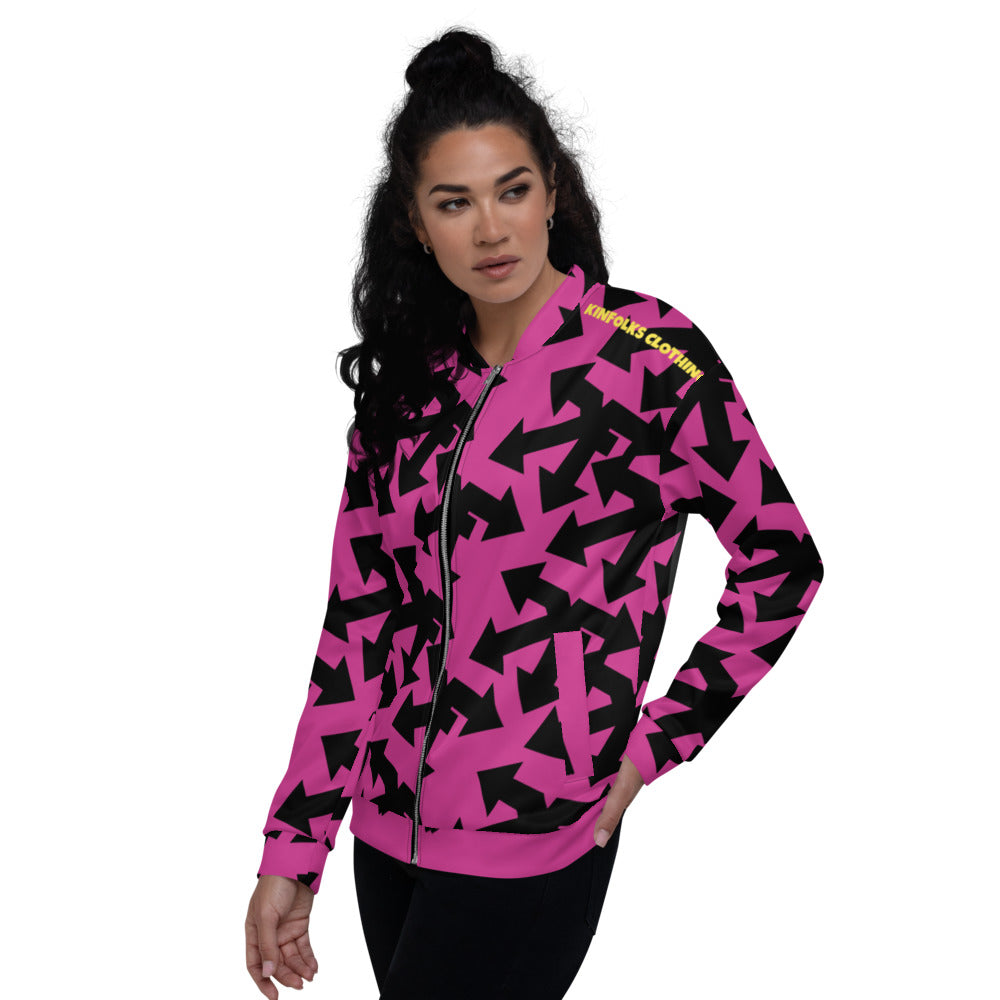 KINFOLKS BAD GIRL Bomber Jacket