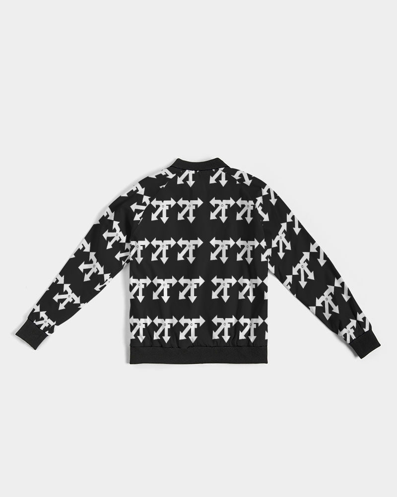 blk n white Women's Bomber Jacket