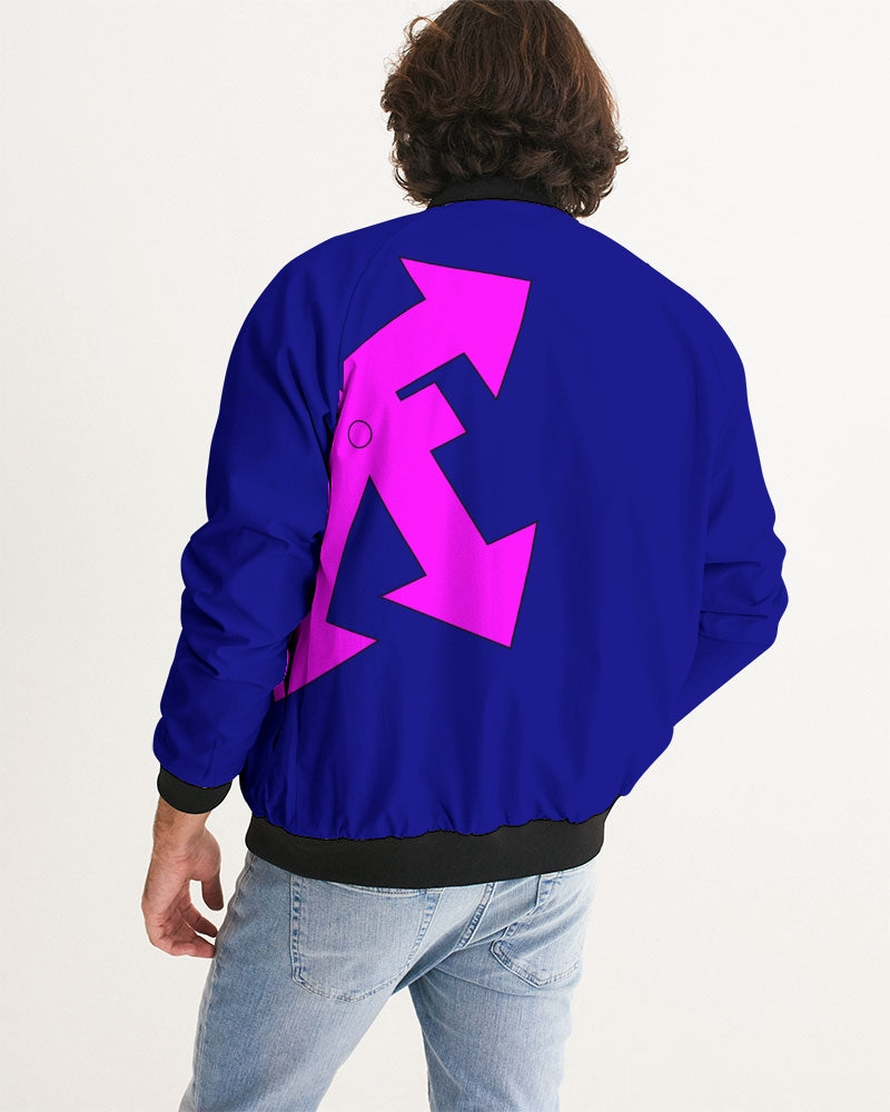 blue opn Men's Bomber Jacket