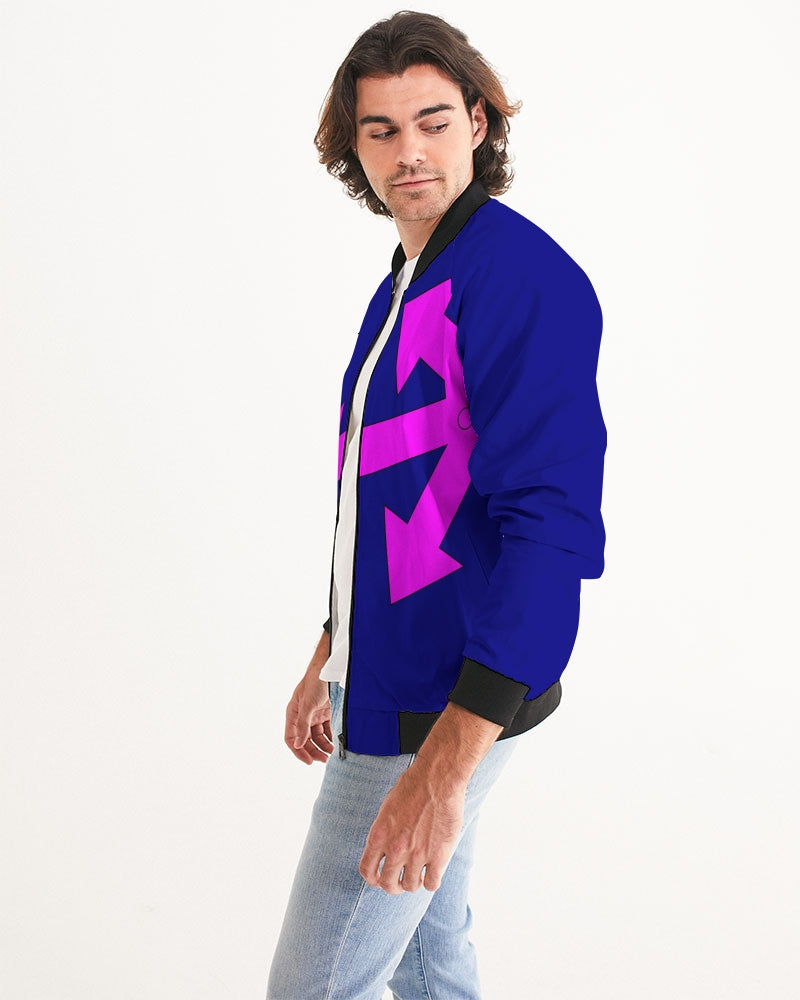 blue opn Men's Bomber Jacket