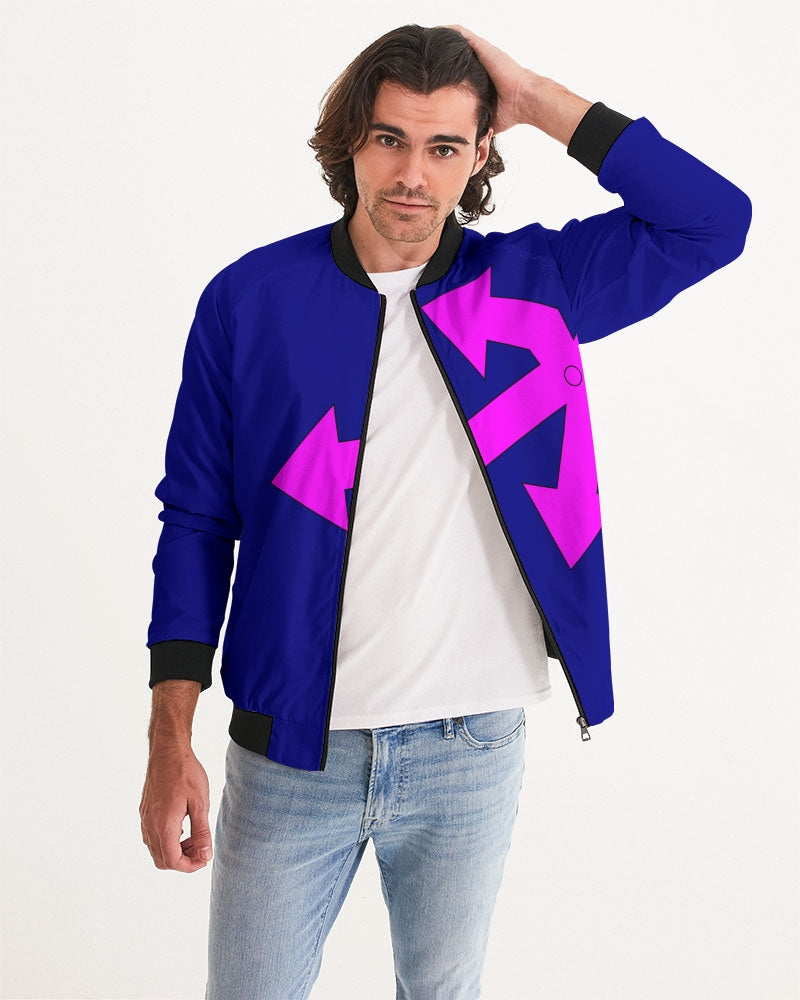 blue opn Men's Bomber Jacket