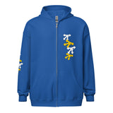 Unisex heavy blend zip hoodie gold