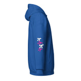 Unisex heavy blend zip hoodie pink