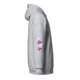Unisex heavy blend zip hoodie pink