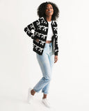 blk n white Women's Bomber Jacket