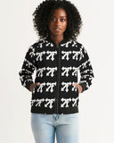blk n white Women's Bomber Jacket