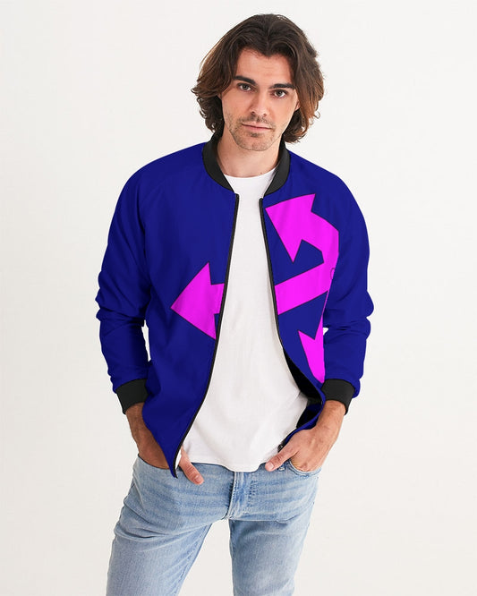 blue opn Men's Bomber Jacket
