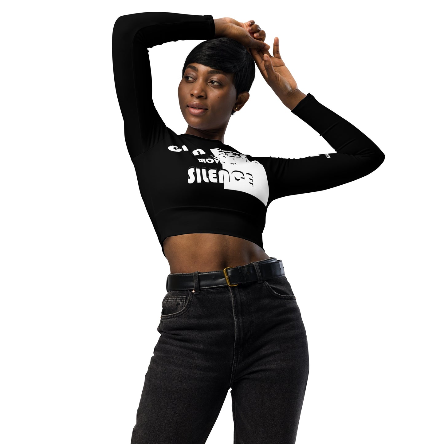 GMIS2 long-sleeve crop top