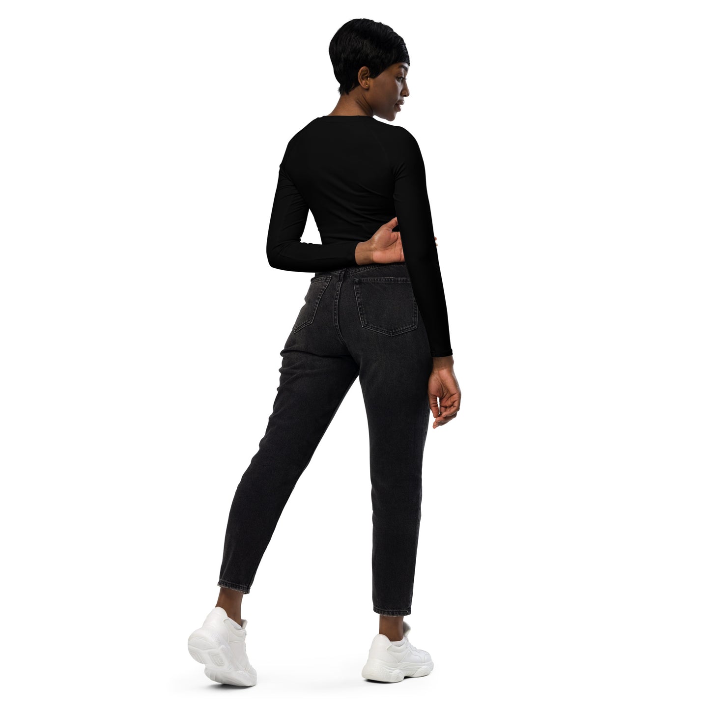 GMIS2 long-sleeve crop top