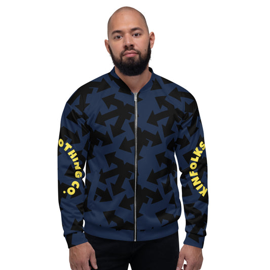BIG DOGG deep blue Bomber Jacket